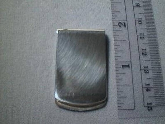 Money Clip Plain Wide Sterling Silver Engraveable Etsy - 50