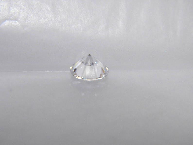 Swarovski CZ Cubic Zirconia 2 Ct 8 Mm Round Brilliants 1 to 6 Etsy