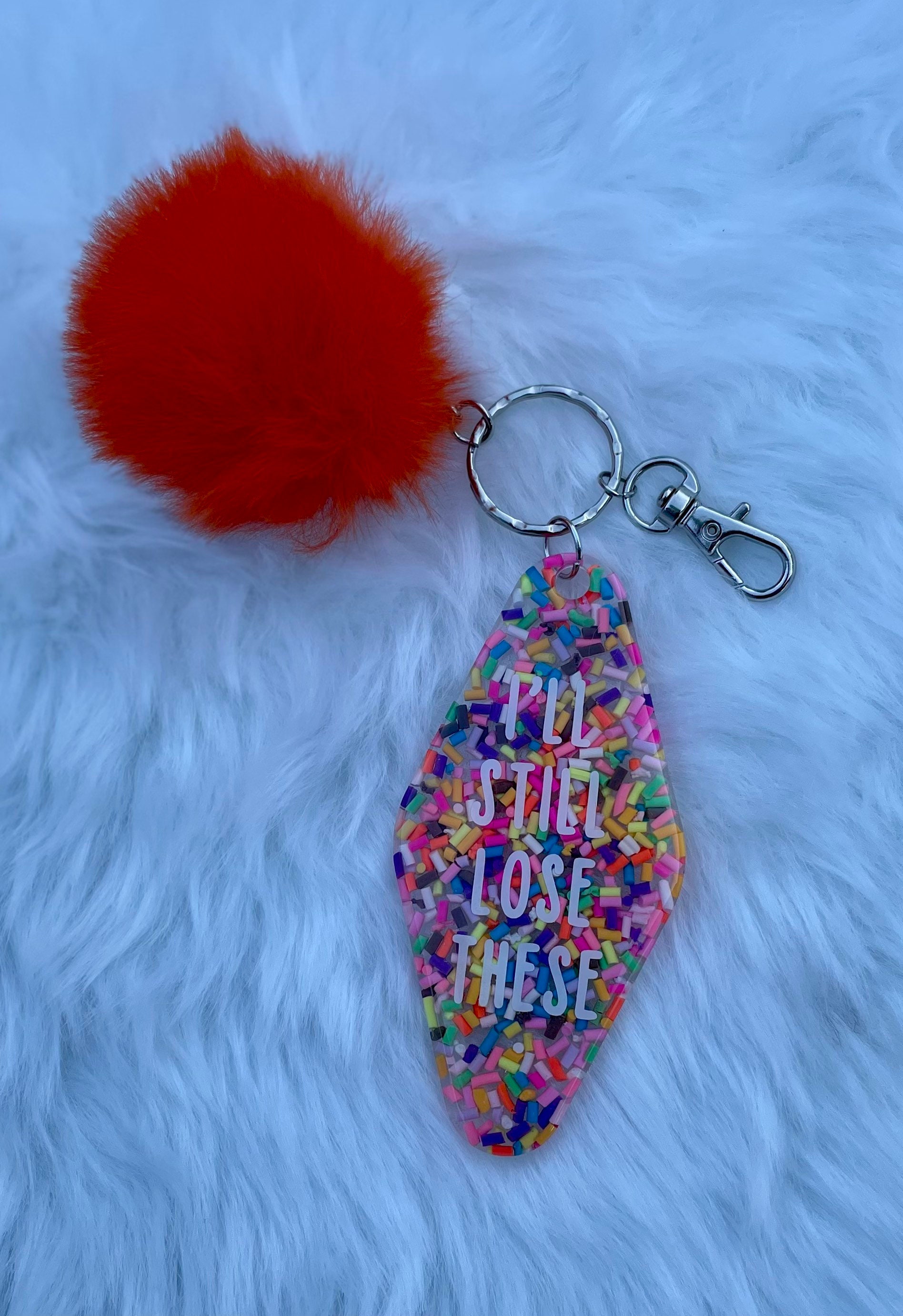 Funny keychain Motel keychainResin keychain funny gift for Etsy