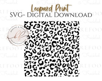 SVG-luipaardprint SVG, luipaardprint voor borden en deurhangers svg
