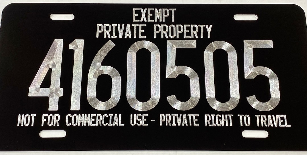 Engraved Exempt PRIVATE PROPERTY Sovereign Citizen Custom Number 1972-mgbgt-solid-example-mot-tax-ulez-exempt-for-sale-classic