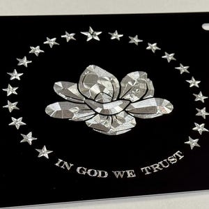 Engraved Mississippi MS State New Flag Diamond Etched License Plate Aluminum Metal Black Car Tag weatherproof and rustproof Great Gift