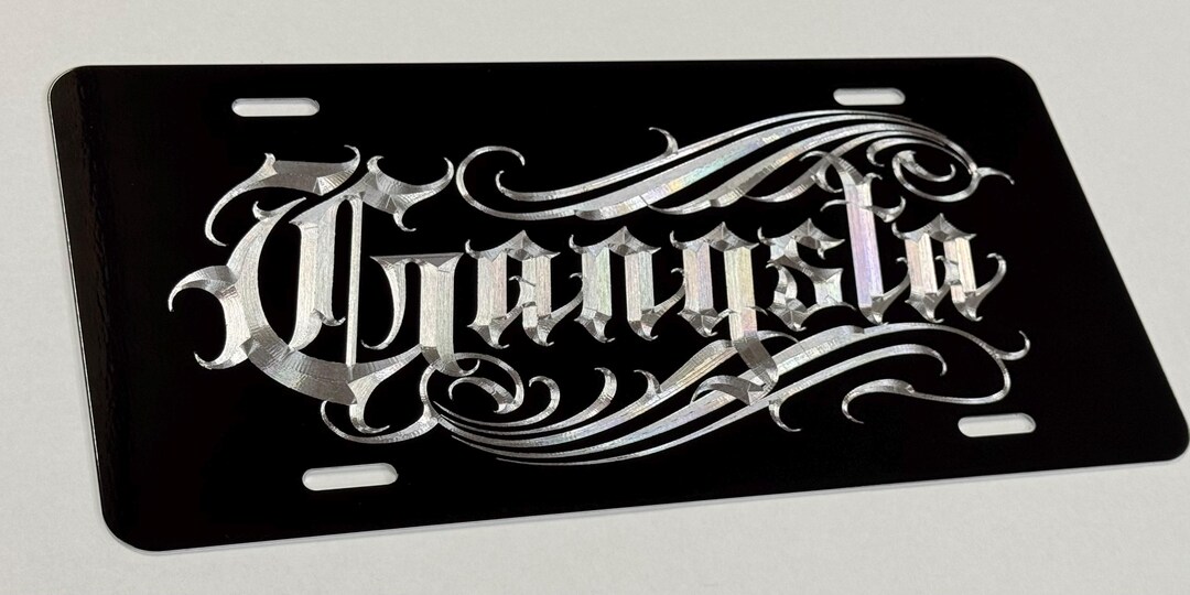 Engraved Custom Personalized Your Name or Text License Plate Car Tag ...