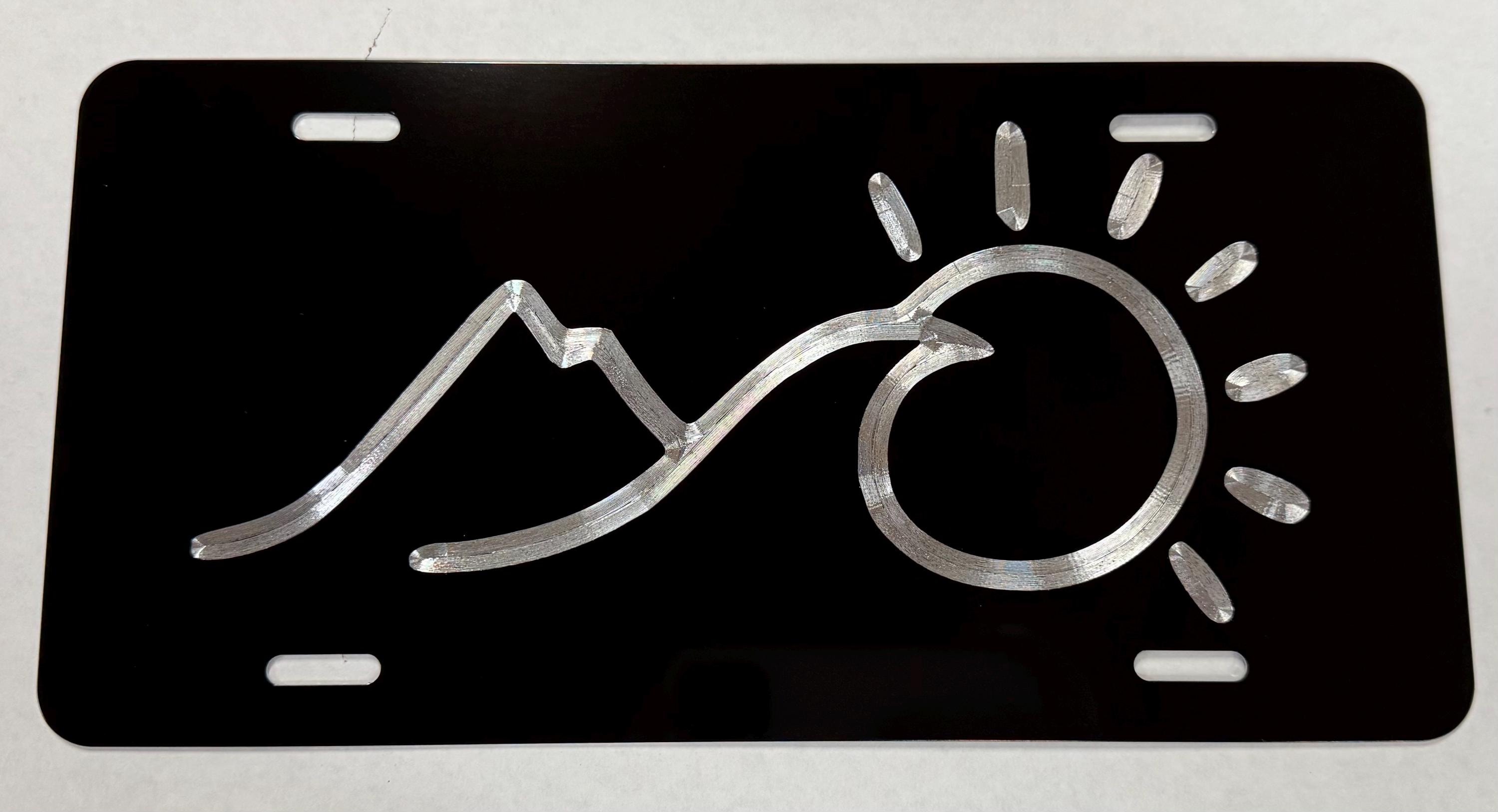 thumbnail image 2 of Hippie Soul License Plate, Peace Sign Front License Plate Car Decor, C – The Crafty Connection, LLC 2 of 11