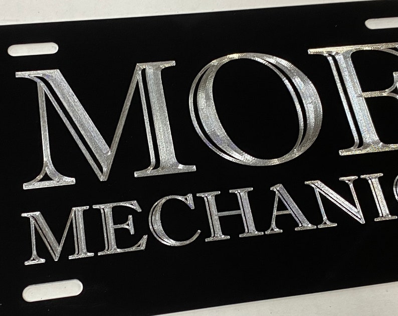 Engraved Custom Personalized Your Company Business Name License Plate ...