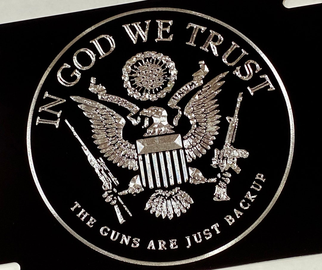 In God We Trust Guns Are Just Backup – Shield Republic