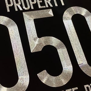 Engraved Exempt PRIVATE PROPERTY Sovereign Citizen Custom Number License Plate Car Tag Diamond Etched Aluminum Metal Weatherproof Rustproof image 5