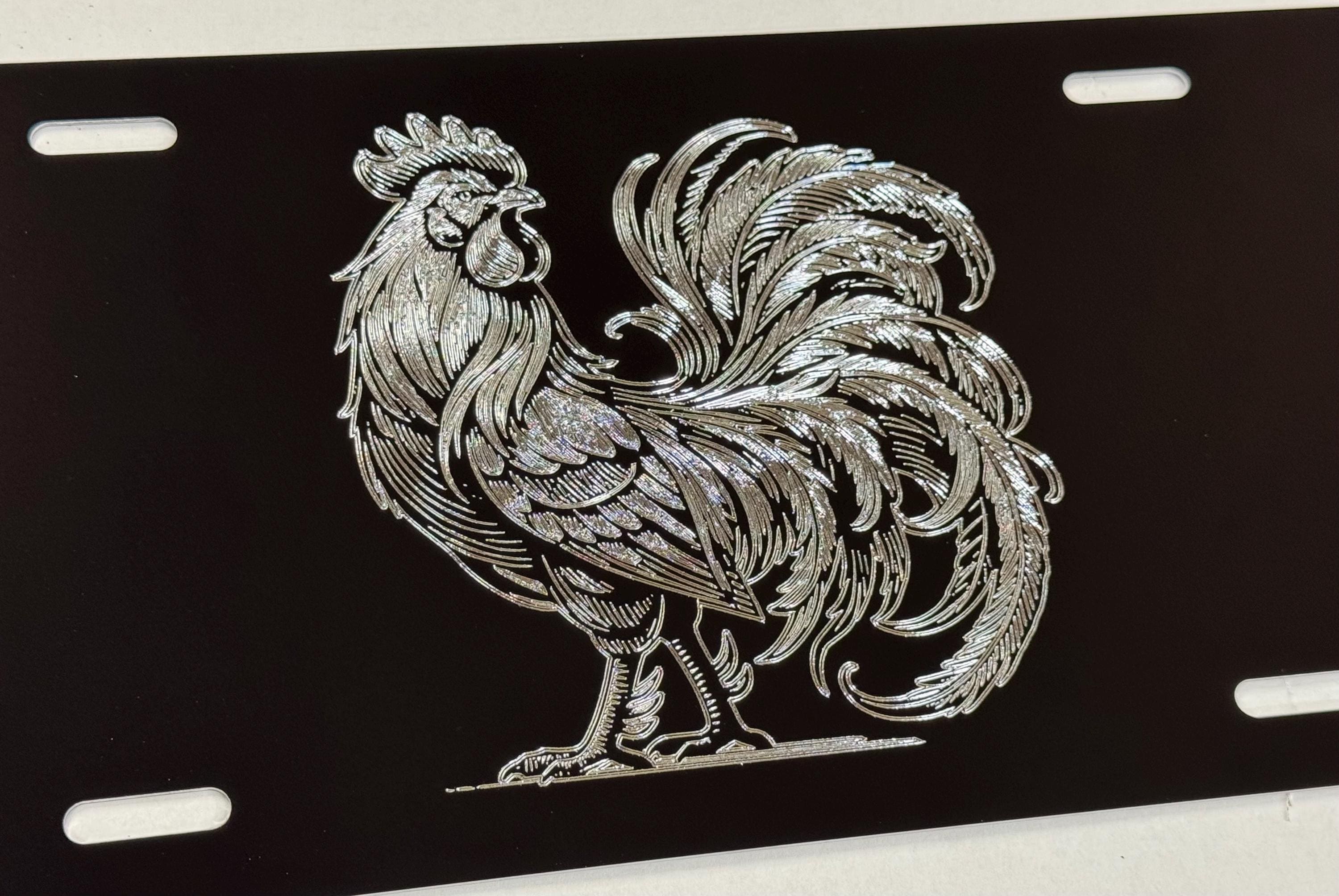 Rooster License Plate - Etsy