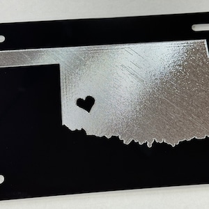 USA In God We Trust Combo Laser & Diamond Engraved Car Tag - Diamond - Foto 2