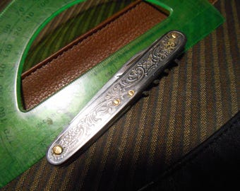 Restored Collectible Folding Knife: Display Decor
