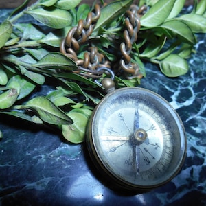Vintage compass.pocket compass.
