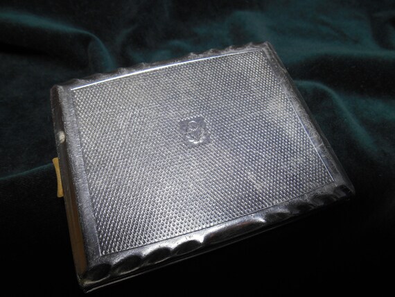 Vintage Soviet cigarette case . Cigarette Case US… - image 3