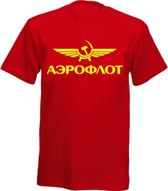 aeroflot t shirt