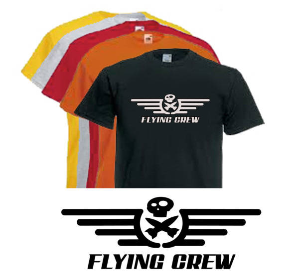 Flying Crew Aviation Tshirt Etsy