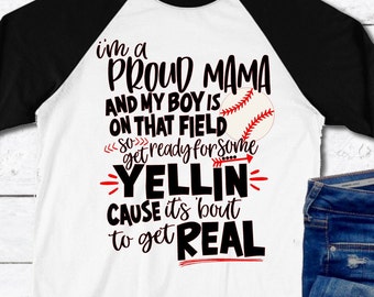Proud mama svg | Etsy