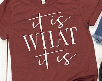 It is What it is Svg, Funny Quote Svg, Life Svg, Funny Life Quote Svg, Svg Cut Files, Svg Designs, Cricut Cut Files Svg Dxf Png Jpeg