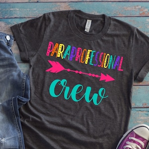 Paraprofessionelle Svg, paraprofessionelle Crew Svg, Lehrer Svg, paraprofessionelle Svg Designs, paraprofessionelle geschnitten E-Dateien, Cricut Dateien