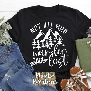 Not all who Wander are Lost Svg, Camping Svg, Adventure Svg, Inspirational Svg, Travel Svg, Adventure Svg Designs, Vacation Svg, Cricut File