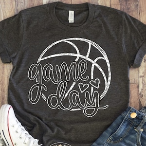 Game Day Svg Basketball Svg Basketball Mom Svg Sports Svg Basketball Svg Designs Basketball Cut Files Cricut Cut Files Silhouette Cut Files