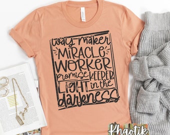 Way Make Miracle Worker Svg, Promise Keeper Svg, My God Svg, Jesus Svg, Religious Svg, Way Maker Svg Design, Way Make Cut Files, Cricut
