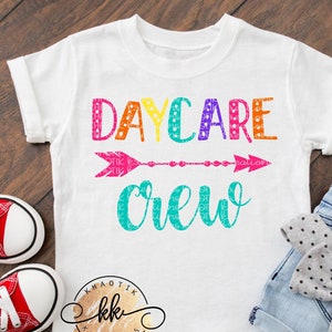 Kindertagesstätte Crew Svg Tag Pflege Svg Svg ersten Schultag Schule Svg Back to School Ende der Schule Svg Svg Designs Svg Schnitt Dateien Cricut geschnitten