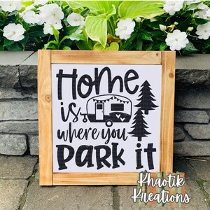 Home is waar je parkeert het svg, Camping Svg, Adventure Svg, Reizen Svg, Camper Svg, Camping svg ontwerpen, Camping cut files, Cricut Files
