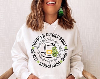 St Patricks Svg, Citação do Dia de São Patrício Svg, Cartola de Leprechaun, Trevo de Quatro Folhas Svg, Lucky Svg, Pinch Proof Svg, Leprechaun Svg, Cricut