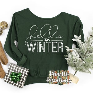 Winter geschnitten Dateien Cricut Cut Dateien Silhouette