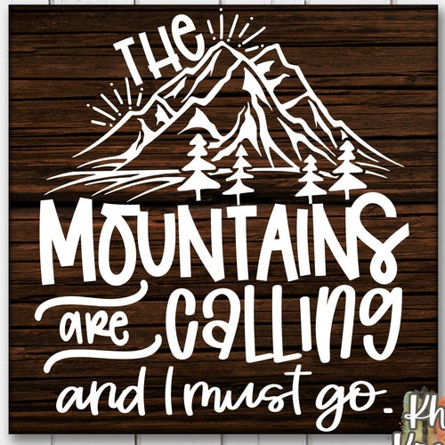 Federa Cuscino Decorativa 45x45 Cm – The Mountains Are Calling – Stampa Outdoor In Cotone E Lino - 3