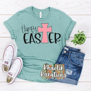 Happy Easter Svg, Easter Svg, Cross Svg, Easter Cross, Religion Svg, Jesus, Faith Svg, Christian Svg, Easter Svg Design, Easter Cricut Svg