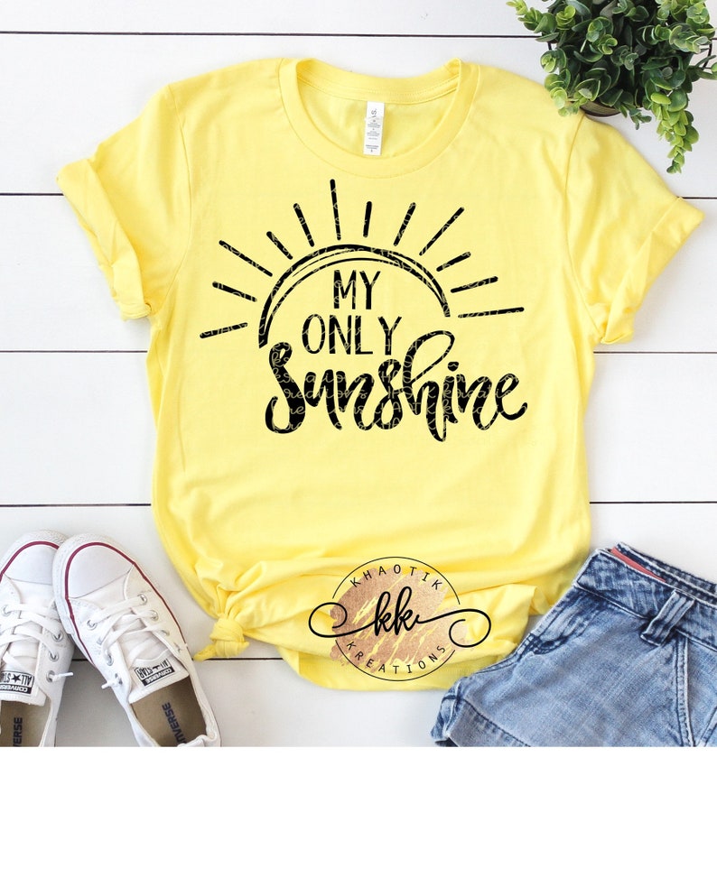 My Only Sunshine Svg Summer Svg Summer Times Svg Sunshine Svg | Etsy