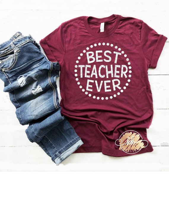 Best Teacher Ever Svg Teacher Svg School Svg Back to School Svg End of  School Svg Teacher Svg Designs Teacher Cut Files Cricut Cut Files