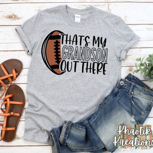 That's My Grandson Out There Svg That's My Grandson Football Svg Football Svg Football Grandma Svg Football Cut Files Football Svg Designs