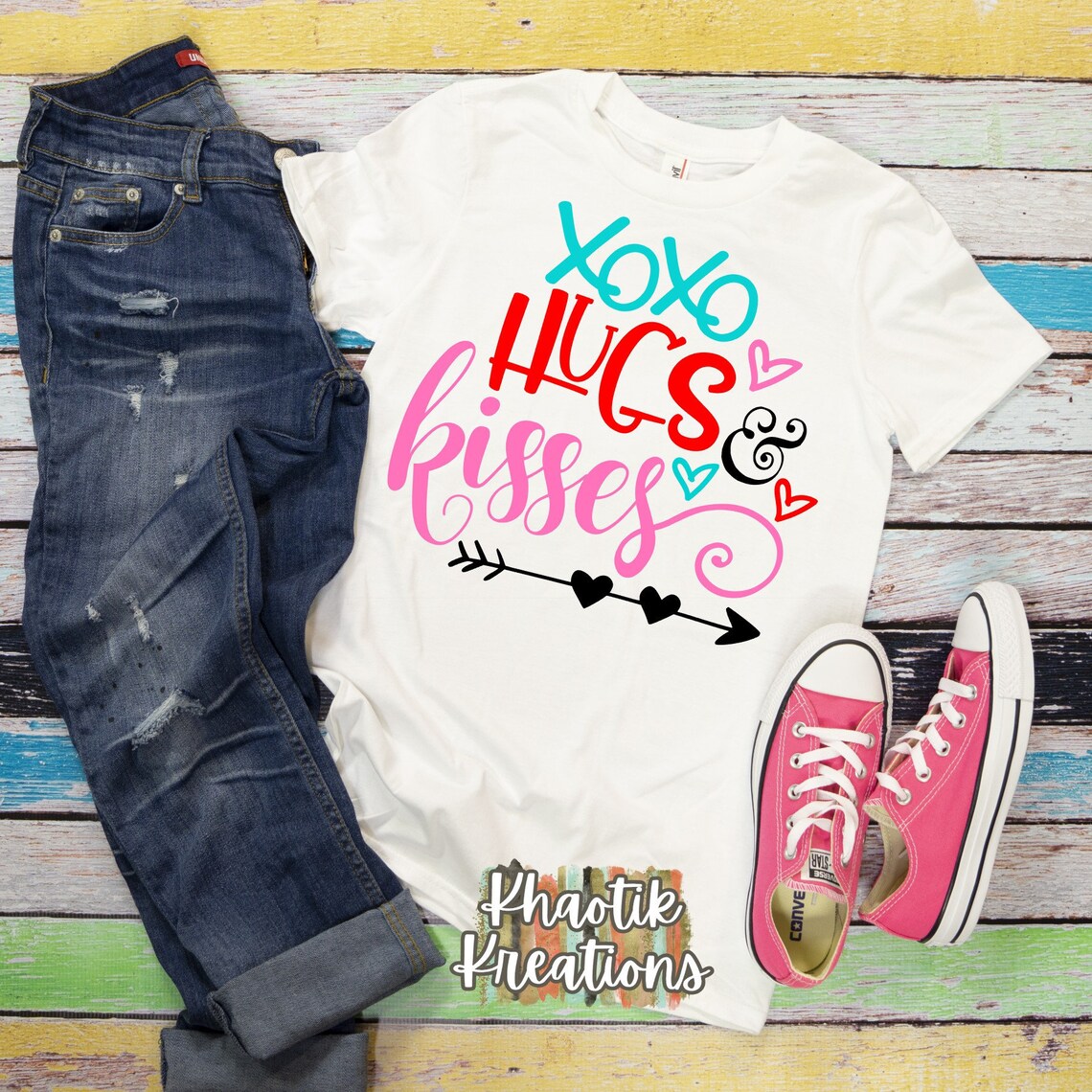 Hugs and Kisses Svg, XOXO Svg, Valentines Svg, Valentines Day Svg ...