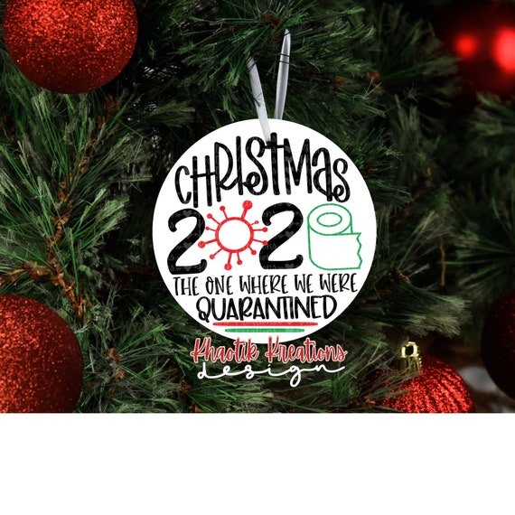 Download Christmas 2020 The One Where We Were Quarantined Svg Etsy