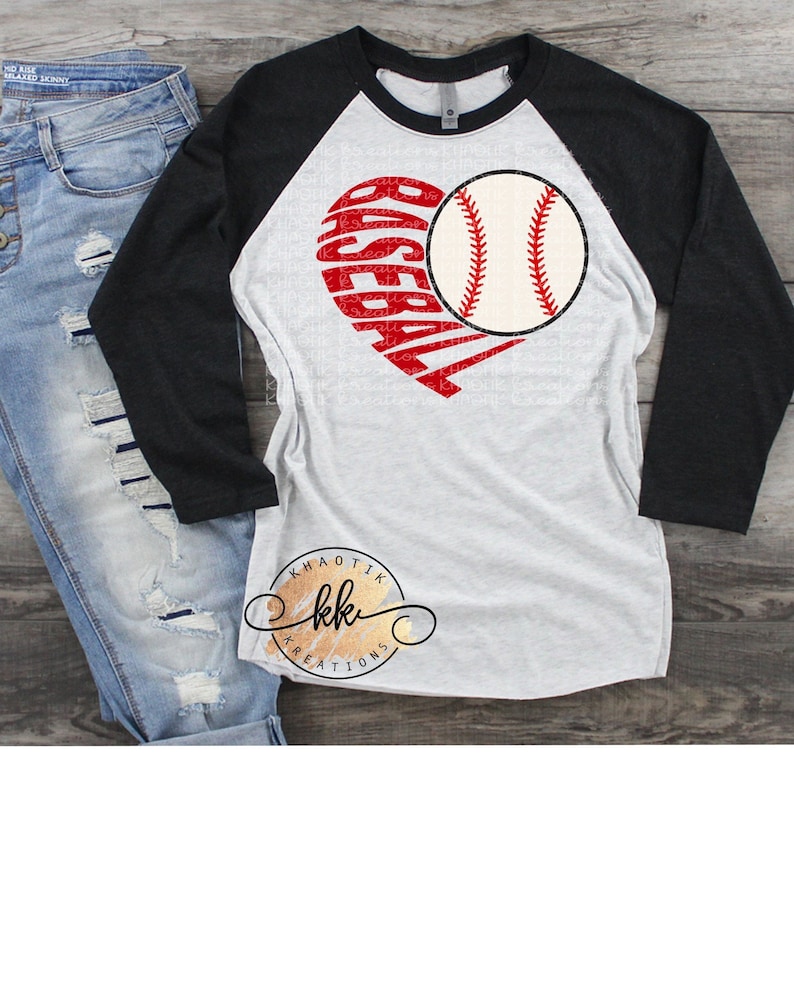 Download Baseball Svg Baseball Mom Svg Baseball Heart Sports Svg | Etsy