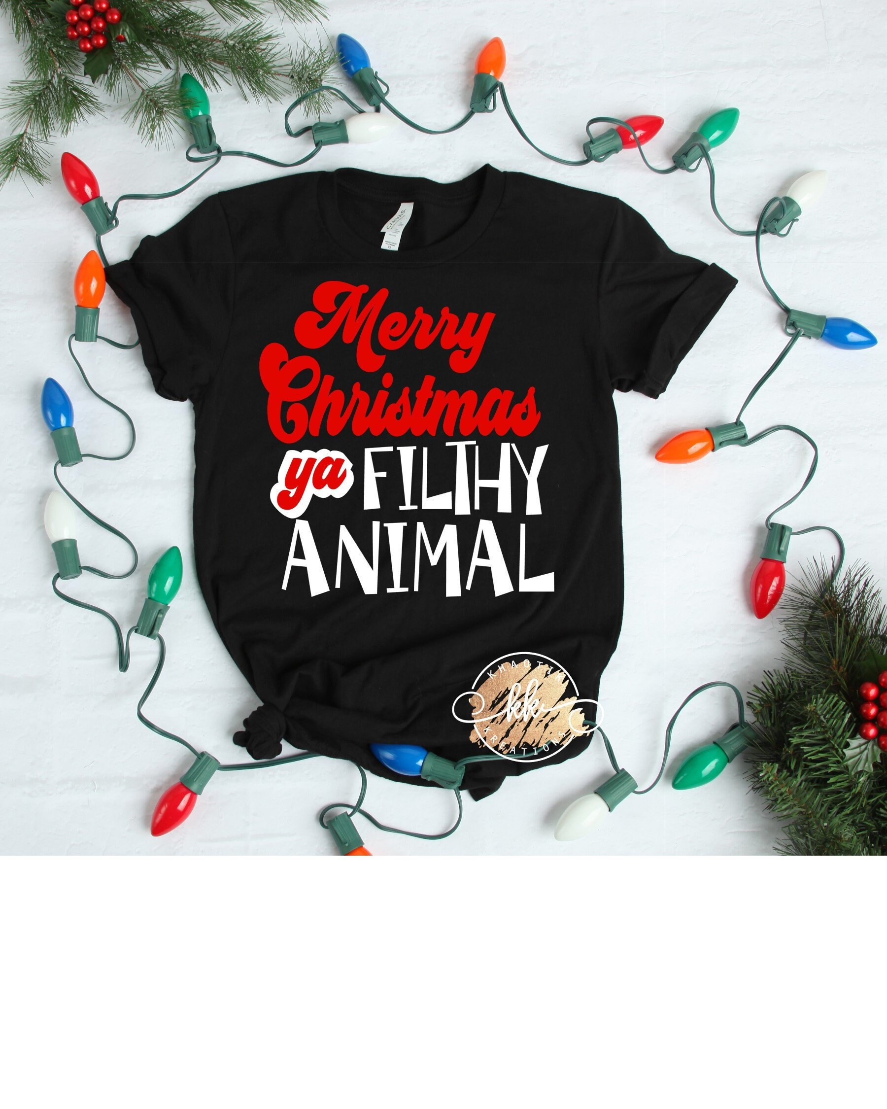 Download Merry Christmas Ya Filthy Animal Svg Christmas Svg Merry ...