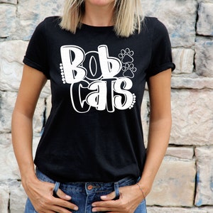 Bobcats Svg, Football, Basketball, Sports Svg, School Name, School Spirit, School Mascot, Team Mascot, Bobcats, Team Name, Bobcats Mascot