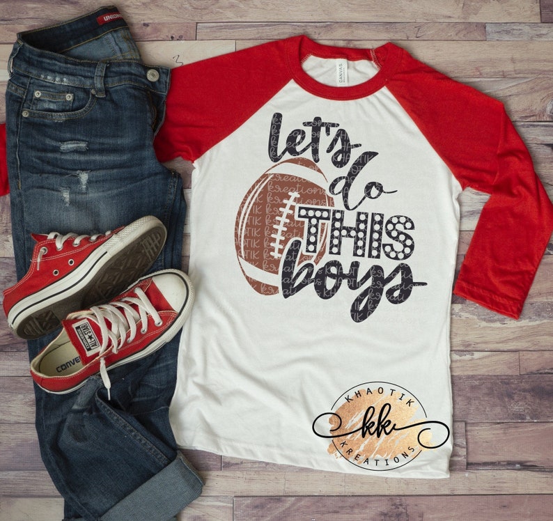 Let's Do This Boys Svg Lets Do This Football Svg Football - Etsy