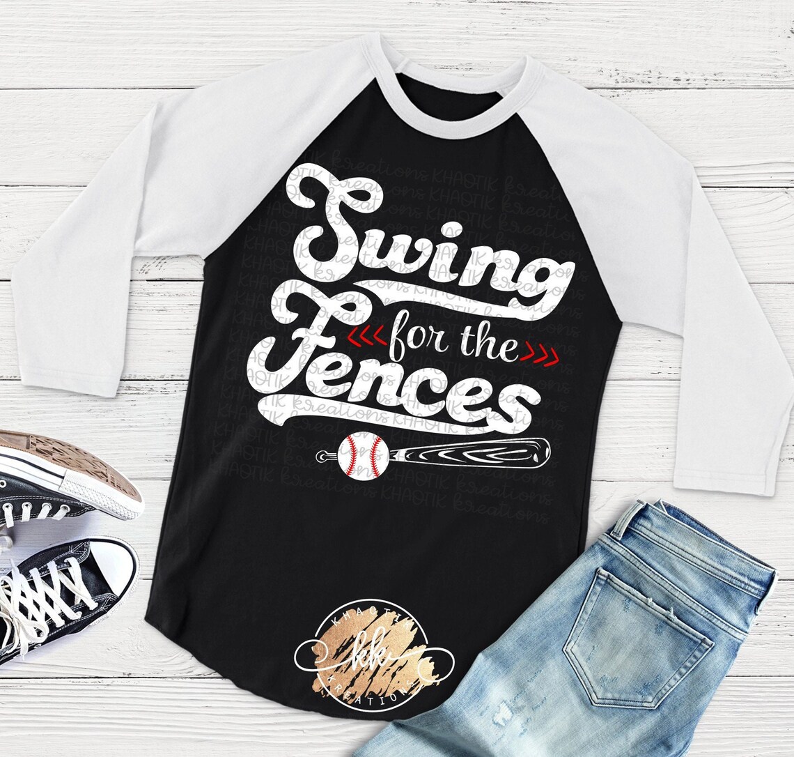 Swing for the Fences Svg Baseball Svg Baseball Life Svg | Etsy