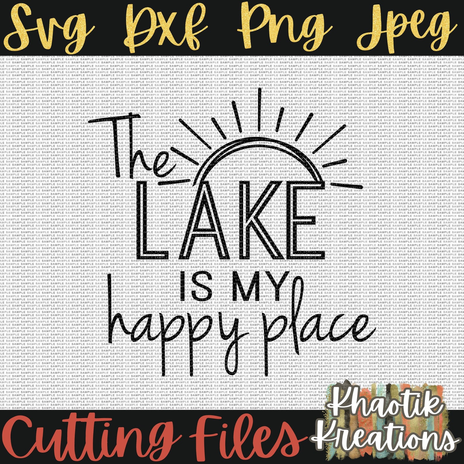 The Lake is My Happy Place Svg Lake Svg Lake Life Svg - Etsy