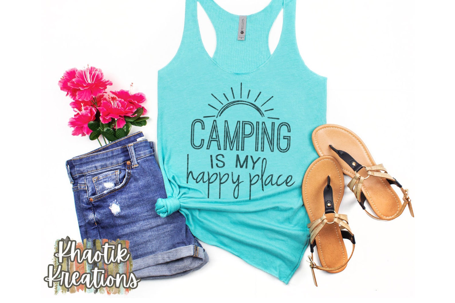 Camping is My Happy Place Svg Camping Svg Travel Vacation Etsy