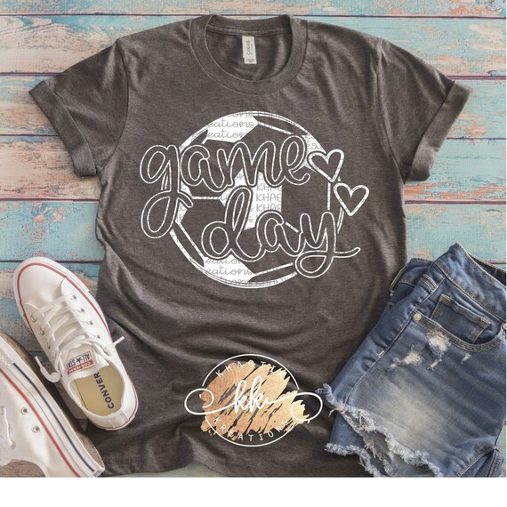 Game Day, Soccer Svg, Soccer Mom, Soccer Life Svg, Sports,  Soccer Designs, Soccer, Soccer Cricut Files, Soccer Silhouette Design, Soccer