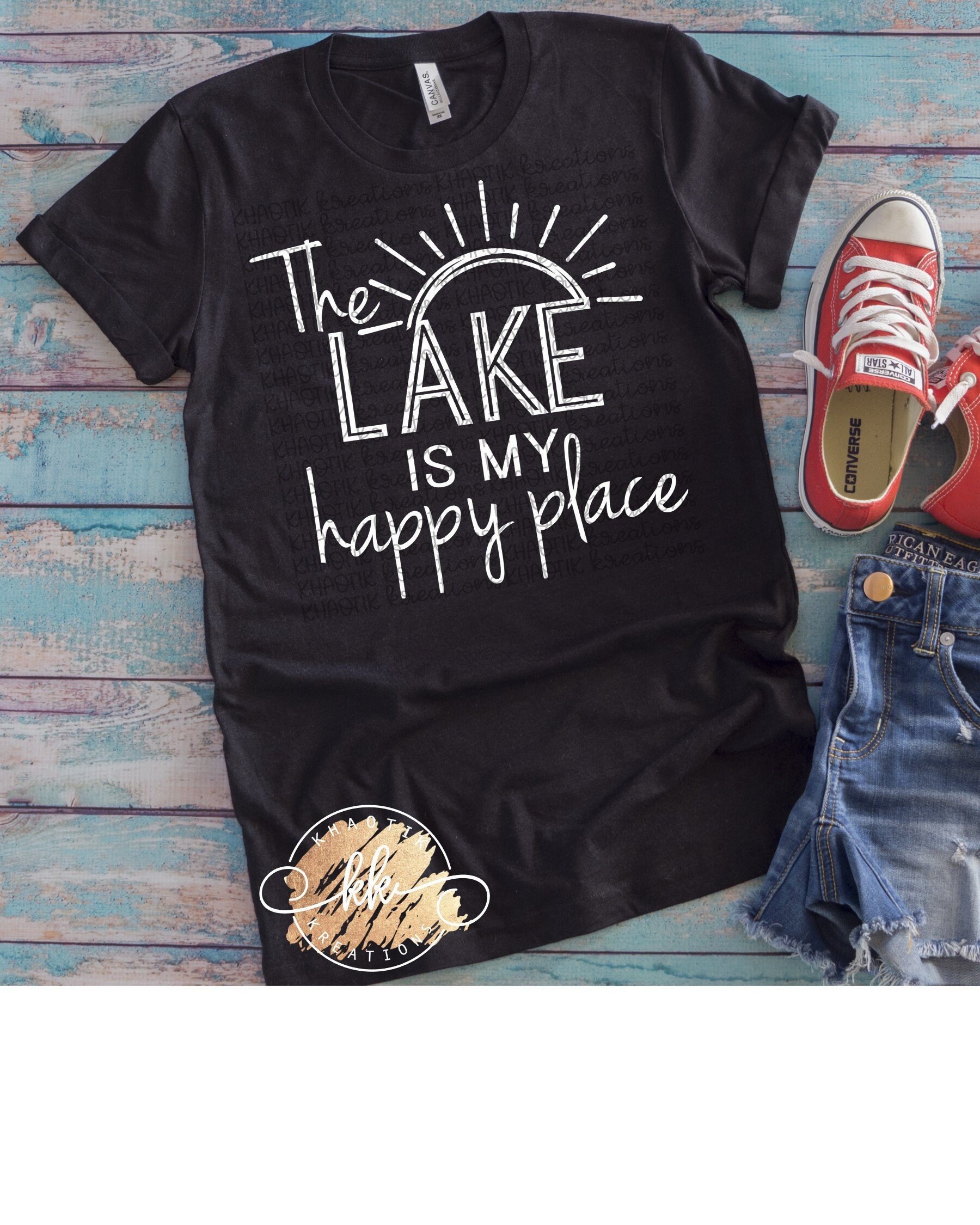Download The Lake is my Happy Place Svg Lake Svg Summer Svg ...