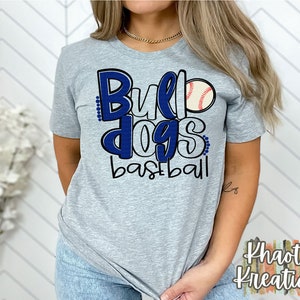 Bulldogs Baseball Svg, Sports Svg, Team Name, School Spirit, School Mascot, Team Mascot, Bulldog Baseball, School Name, Bulldogs, Baseball