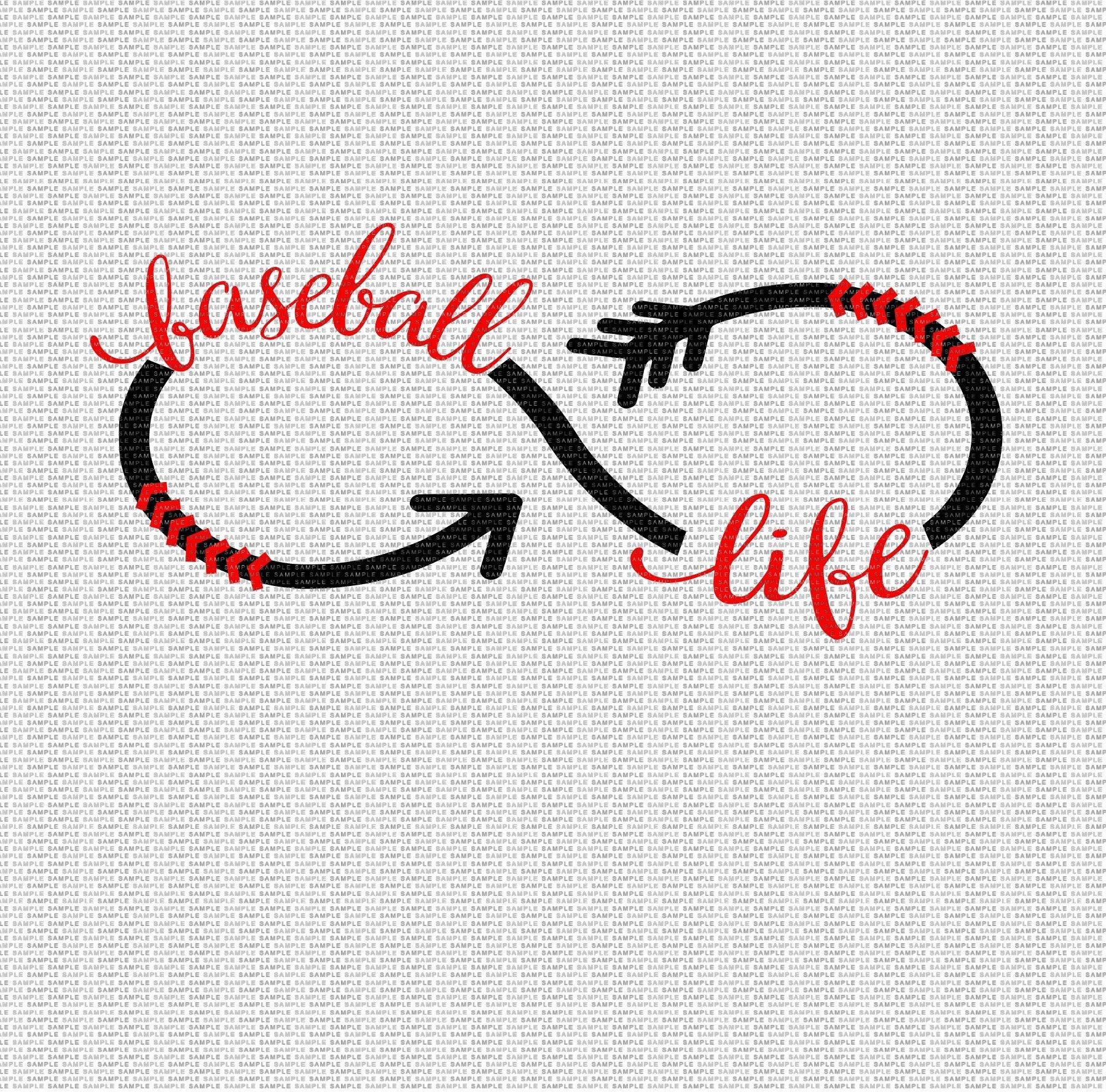 Infinity Baseball Svg Baseball Svg Baseball Life Svg Baseball Etsy