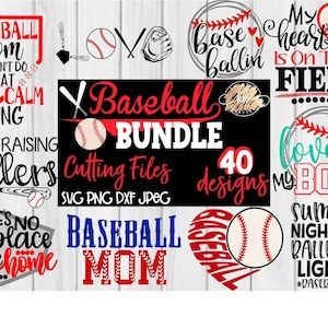 Baseball Bundle Svg Baseball Svg Bundle Baseball Mom Svg Baseball Life Svg Baseball Svg Baseball Svg Designs Baseball Cut Files Cricut Files