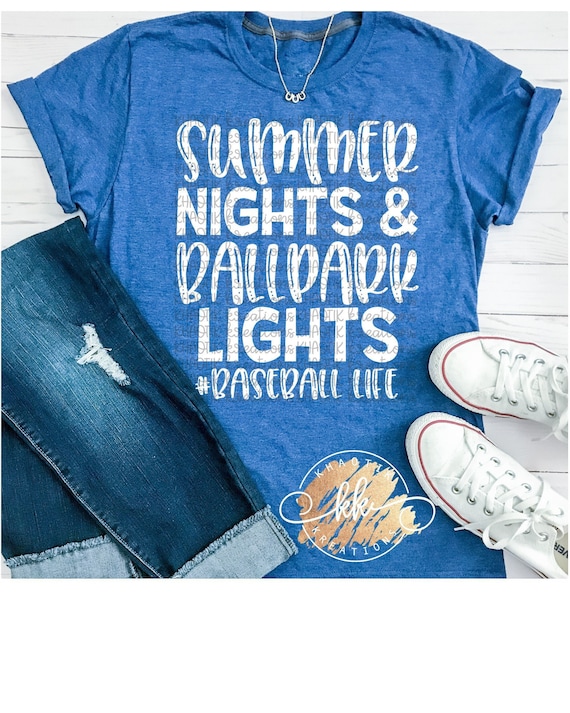 Download Summer Nights And Ballpark Lights Svg Baseball Svg Baseball Etsy