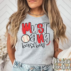 Mustang Baseball Svg, Sports Svg, Team Name, School Spirit, School Mascot, Team Mascot, Mustang Baseball, School Team Name, Mustang Mascot