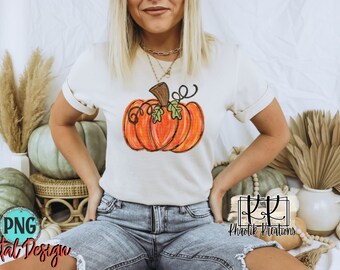 Pumpkin Png, Hand Drawn Pumpkin, Fall, Fall Sublimation, Thanksgiving Sublimation, Whimsical Pumpkin, Pumpkin Sublimation, Pumpkin Clipart